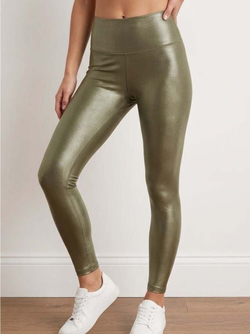 DYI Olive Green High-Waist Leggings
